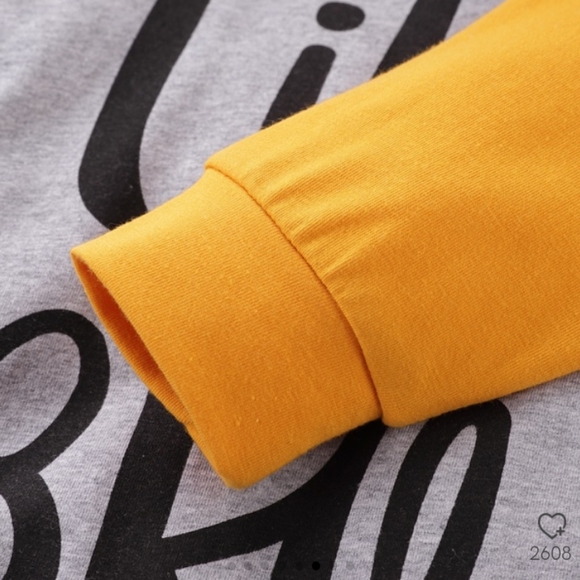 Baby LIL BRO Letter Striped Hooded Jumpsuit - Picture 6 of 7